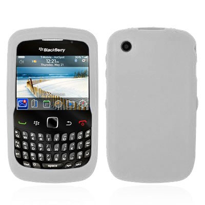 Blackberry Compatible Decoro Premium Silicone Case - Clear  SILPRBB8520CL