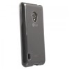 LG Compatible Solid Color Pattern TPU Cover - Smoke TPUVS870SM Image 2