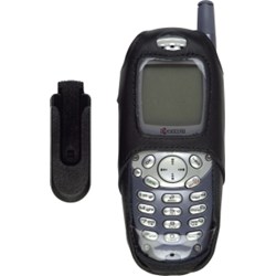 Kyocera Compatible Standard Leather Case with Swivel Clip (OS)-KY