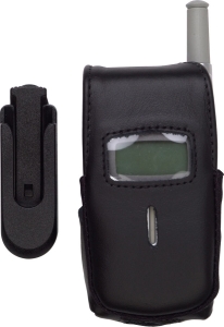 LG Compatible Standard Leather Case with Swivel Belt Clip   (473483U)-LG