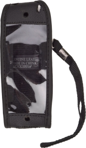 LG Compatible Standard Leather Case with Fixed Belt Clip  (OS)