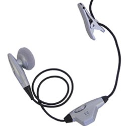 Industrial Strength Hands Free Earbud - Silver   HFPPELITESVR