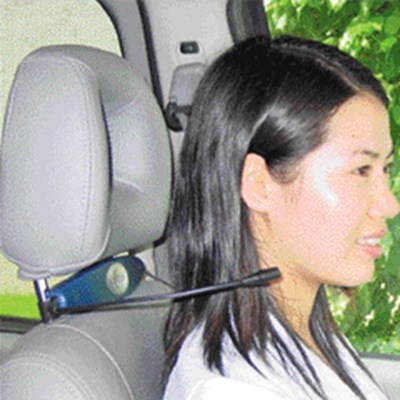 Handsfree Bluetooth Auto Headrest with Boom Mic   HFRESTBLUE