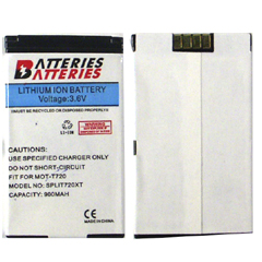 Motorola Compatible Industrial Strength 900 mAh Li-Ion Battery SPLIT720XT