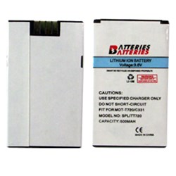Motorola Compatible 500mAh  Li-Ion Battery   SPLITT720 (484408)  (OS)