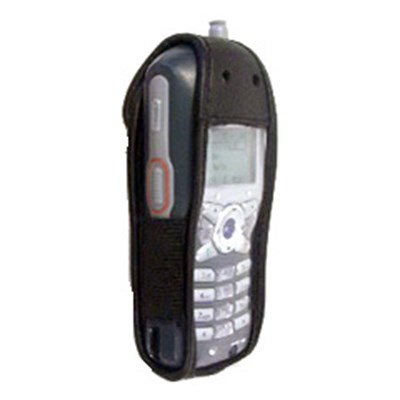 Motorola Compatible Standard Leather Case with Fixed Belt Clip   LCT300PPR  (OS)