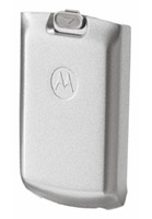 Motorola Original Standard Battery Door- Silver