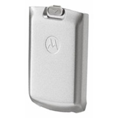 Motorola Original Standard Battery Door- Silver