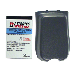 Nextel Compatible Industrial Strength 1450 mAh Li-Ion Battery with Black Door   SPLITNX90XT