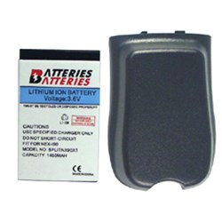 Nextel Compatible Industrial Strength 1450 mAh Li-Ion Battery with Black Door   SPLITNX90XT