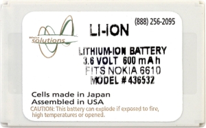 Nokia Compatible Li-Ion Battery 436532