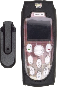 Nokia Compatible Premium Leather Case with Swivel Clip