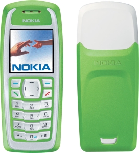 Nokia Original Xpress-On Cover - Green  CC-157D