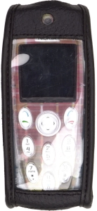 Nokia Compatible Leather Case  with Fixed Belt Clip LC3200PRT