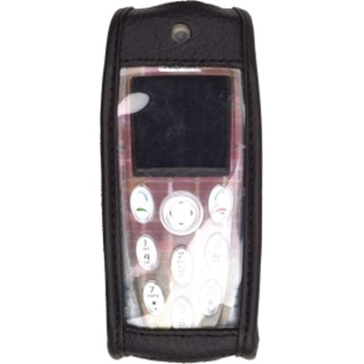 Nokia Compatible Leather Case  with Fixed Belt Clip LC3200PRT