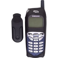 Samsung Compatible Economy Leather Case with Swivel Clip  431371U-SA
