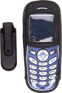 Samsung Compatible Standard Leather Case with Swivel Belt Clip