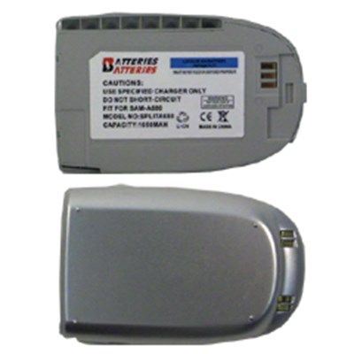 Samsung Compatible Industrial Strength 1050 mAh Li-Ion Battery with Silver Door  SPLITA680