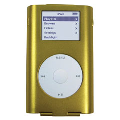 iPod Mini Hardshell Case - Gold   IMINISHELLGD