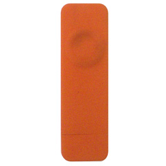 Silicon Sleeve for iPod Shuffle - Orange   ISLEESHOR