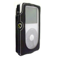 Platinum Skins Case for iPod 20G - Black    SKINPOD20BK