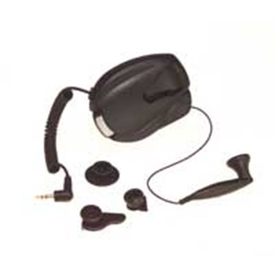 Universal Earhugger Retractable Handsfree Headset with Swivel Clip CR-8500
