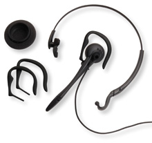 Plantronics Headset With Inline Volume Control, Mute, and 2.5mm Plug    M-175